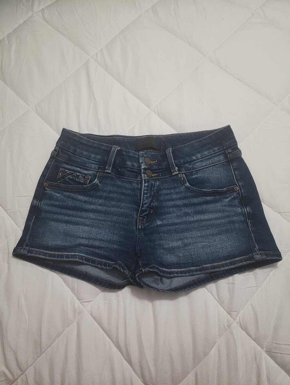 Buckle Black Shorts